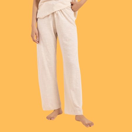 Pink– Henley V-Neck Sleepover Set